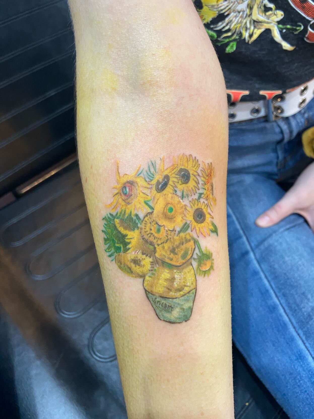 Wasson Sunflowers Tattoo